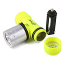 Portable Diving Flashlight Headlamp Underwater 50M 3 Modes LED Waterproof Lamp