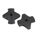 10 Pack Black Nylon Deck Line Guide Canoe Marine Boat Kayak Bungee Fitting