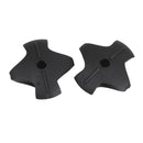 10 Pack Black Nylon Deck Line Guide Canoe Marine Boat Kayak Bungee Fitting