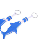 5x Shark Safety Floating Keychain Key Ring Yachting Sailing Swimming Fishing