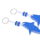 5x Shark Safety Floating Keychain Key Ring Yachting Sailing Swimming Fishing