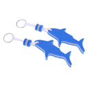 5x Shark Safety Floating Keychain Key Ring Yachting Sailing Swimming Fishing