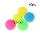 50x Colorful Number Ping Pong Balls Table Tennis Ball Professional Entertainment