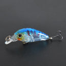 5pcs Lifelike Bionic Bait Minnow Wobbler Plastic Hard Crank Fishing Lure w/ Box