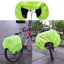 Bike Rain Cover Waterproof Anti Dirty Reflective Fit For Bicycle Rear Seat Bags