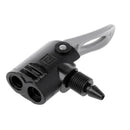 Bicycle Pump Nozzle Hose Dual Head Adapter Pumping Parts Service Accessories