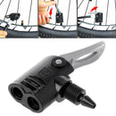 Bicycle Pump Nozzle Hose Dual Head Adapter Pumping Parts Service Accessories