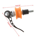 Secure Bicycle Chain Keeper Cleaning Tool Protector Bike Wheel Holder Accessory