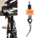 Secure Bicycle Chain Keeper Cleaning Tool Protector Bike Wheel Holder Accessory