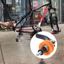 Secure Bicycle Chain Keeper Cleaning Tool Protector Bike Wheel Holder Accessory