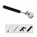 Portable Mini High Pressure Aluminum Alloy Bike Bicycle Pump With Large Gauge