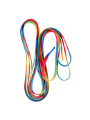 2Durable Roller Skates Shoelace Fit Ice Skates Rainbow Outdoor Sports ashionable