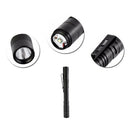 Waterproof Pocket LED Flashlight Torch Light Mini Penlight Lamp Battery Operated