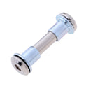 8Pcs Durable Inline Skate Wheel Screws Axle Bolts with Skate Bearing Spacer