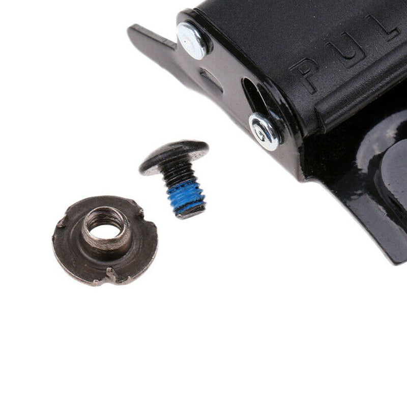 2Pcs Black Inline Roller Skating Skates Energy Strap Buckle Set Outdoors