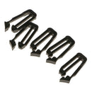 10Pcs Quick-Slip Keeper Buckle Webbing Ending Clip For Backpack Adjusting Strap