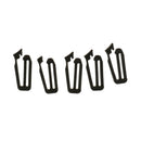 10Pcs Quick-Slip Keeper Buckle Webbing Ending Clip For Backpack Adjusting Strap