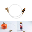 1 pcs  Camping Stove Burner Gas Propane Refill Adapter Flat Tank Coupler Hot