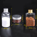 1 Set High Quality Outdoor Cooking Salt Sugar Spice Pepper Bottle With A Bag