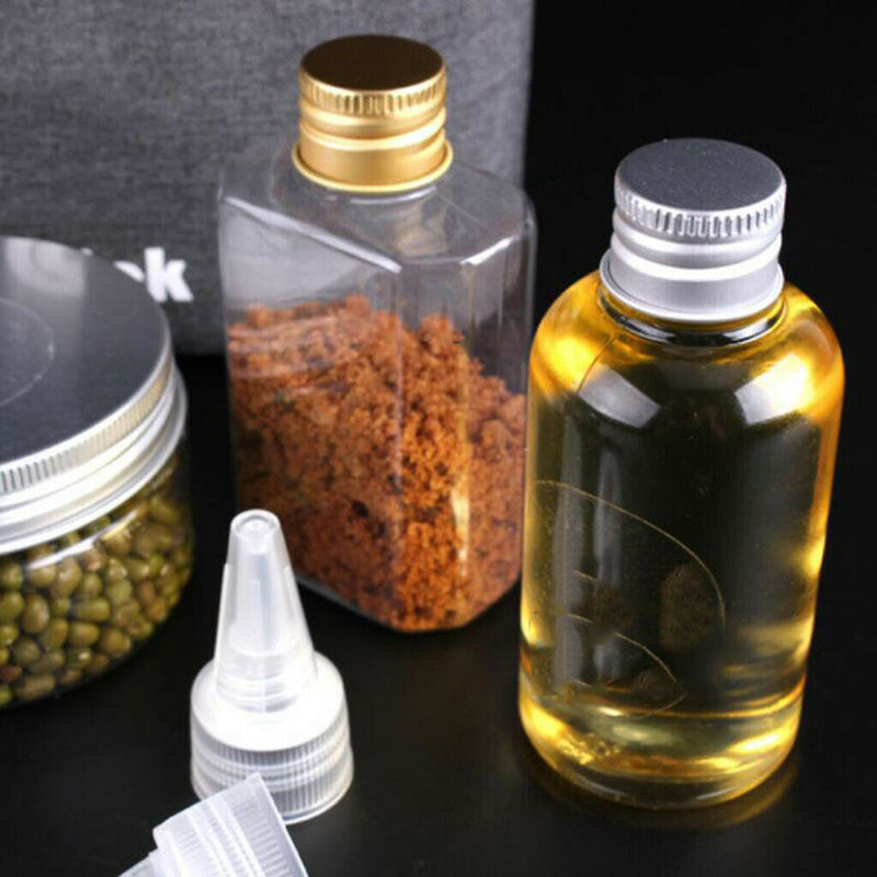 1 Set High Quality Outdoor Cooking Salt Sugar Spice Pepper Bottle With A Bag