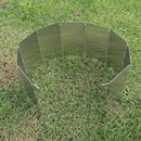 Foldable Wind Shield Screen 9Plates Outdoor Camping Cooking Gas Stove
