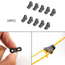 10x Triangle Guy Line Tightner Runner Outdooors Tent Awning Rope Tensioner