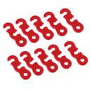 10 Pcs Reflective Camping Tent Guy Line Cord Guide Rope with Adjust Tensioner