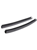 2x Rubber Longboard Skateboard Deck Protection Strip Nose Tail Anti Damage