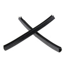 2x Rubber Longboard Skateboard Deck Protection Strip Nose Tail Anti Damage