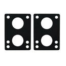 8mm Black Color Rubber Gasket Hard Ware Bolts Skateboard Parts For Longboard