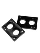 8mm Black Color Rubber Gasket Hard Ware Bolts Skateboard Parts For Longboard