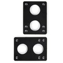 2Pcs/set Longboard Riser Pad Set 6mm Risers Skateboard Shock Pads Newest Useful