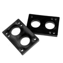 8mm Black Color Rubber Gasket Hard Ware Bolts Skateboard Parts For Longboard