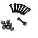 8Pcs Carbon Steel Truck Screw Nut Set Hardware for Longboard Skateboard Trucks