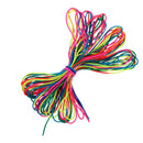 100ft/31m Paracord 7 Strand Parachute Rope Rainbow Color Camping Hiking