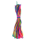 100ft/31m Paracord 7 Strand Parachute Rope Rainbow Color Camping Hiking