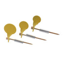 3Pcs Steel Spinner Plinking Target Hanging on Tree Screws 2.5/3/4cm Newest Use
