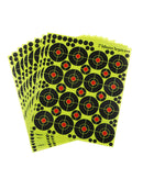 160 Pcs Florescent Splatter Shoot Target Paper Archery Self Adhesive Stickers