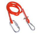 Shock Absorbing Lanyard Fall Protection Dual Leg Safety Snap Hook Carabiner