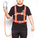 Safety Harness Fall Protection Rock Climbing Rappelling Harness With Carabiner
