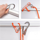 Shock Absorbing Lanyard Fall Protection Dual Leg Safety Snap Hook Carabiner