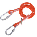Shock Absorbing Lanyard Fall Protection Dual Leg Safety Snap Hook Carabiner