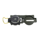 Professional Military Pocket Metal Sighting Compass Clinometer Hiking Camping