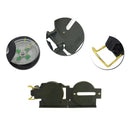 1 x Army Green Compass Outdoor Orienteering Hiking Military Compass Newest Use