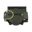 Professional Military Pocket Metal Sighting Compass Clinometer Hiking Camping