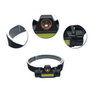 1 Pcs Super Bright XPE + COB LED Multifunction Headlamp USB Recharge Waterproof