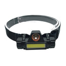Super Bright XPE+COB LED Multifunction Headlamp USB Recharge Waterproof z x c