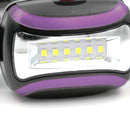 1 Pcs Flashlight COB LED Headlamp for Outdoor Lighting with Headband Newest Use