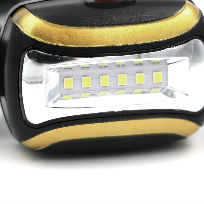 1 x COB LED Outdoor Mini Headlight Head Torch 3-Modes Battery Powered Newest