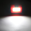 2pcs Mini COB LED Headlamp Headlight Waterproof Adjustable Camping Lamps Light